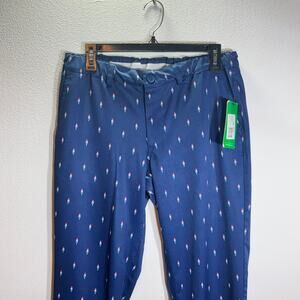 Tipsy Elves Men’s Golf Pants Medium NWT Firecracker Print Funny Novelty M